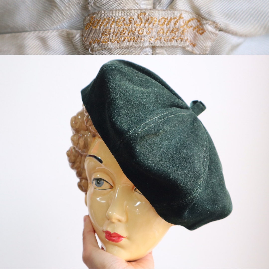 SUEDE BERET HAT