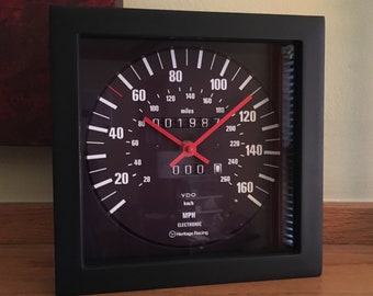 Vintage BMW E30 M3 Speedometer Wall/Shelf Clock