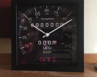 Vintage Volkswagen VW Golf GTI Mk I Speedometer Clock
