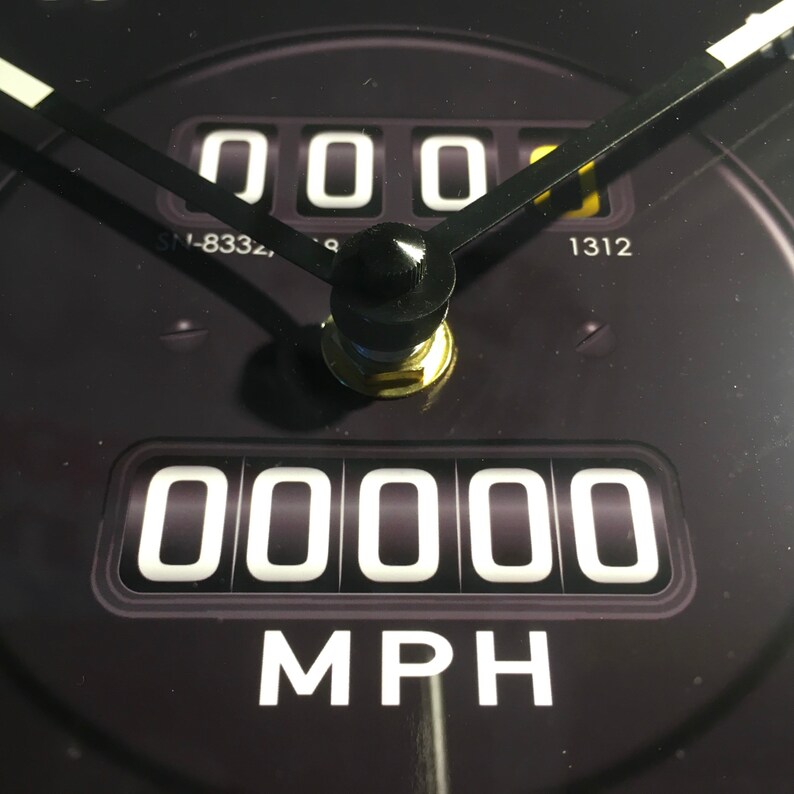 Jaguar XKE Speedometer Wall/shelf Clock Etsy