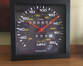 Audi Sport Quattro Speedometer Wall/Shelf Clock