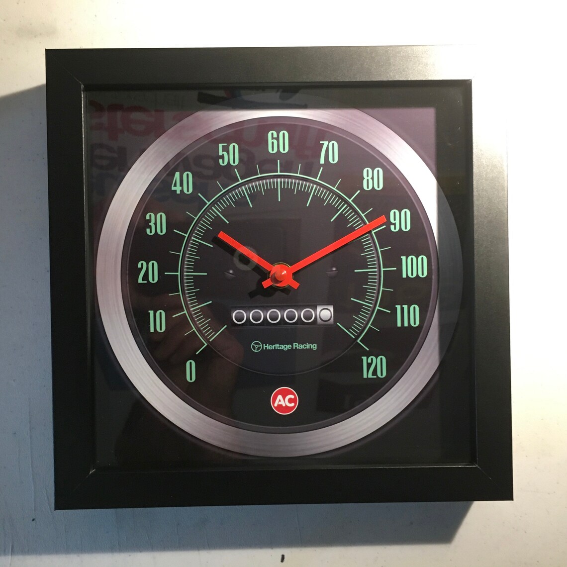 Camaro Speedometer Wall/Shelf Clock Etsy