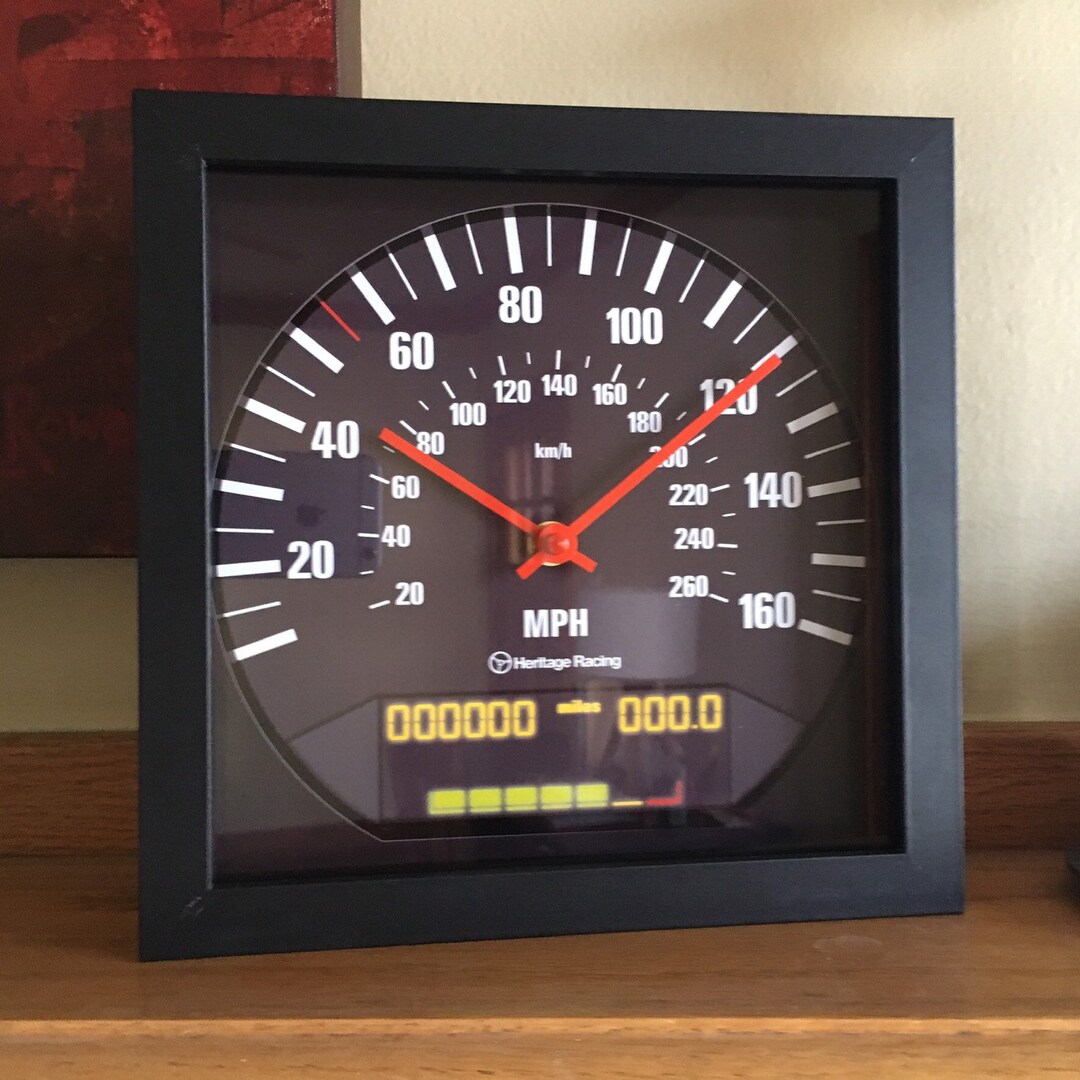 BMW E36 M3 Speedometer Wall/shelf Clock Etsy