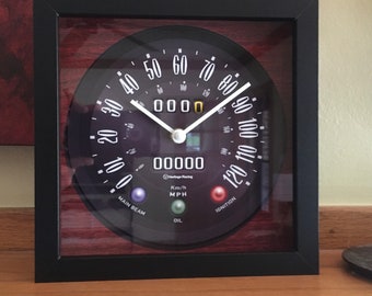 Triumph Spitfire Mk IV Speedometer Wall/Shelf Clock