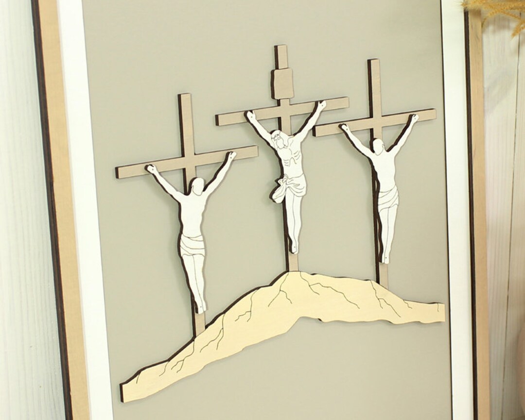 Saint Matthieu, Douane, Tableau Effet Vitrail, Toile imprimée