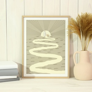 Good Shepherd, Christian Wall Art, 3D wooden painting, Path of Life, Lamb of God, Lost Sheep Biblical Narrative Art, Christian Faith, Jesus