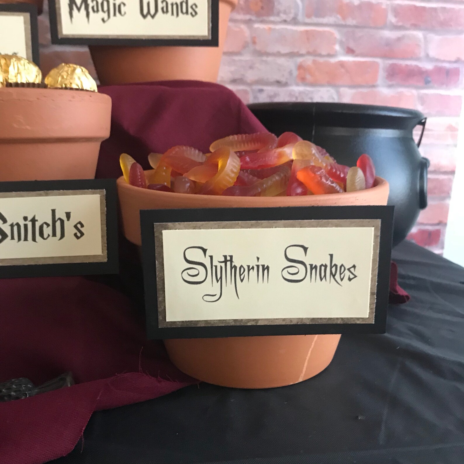 Honeydukes Party Candy Bar Signs &amp; Honeydukes Banner | Etsy