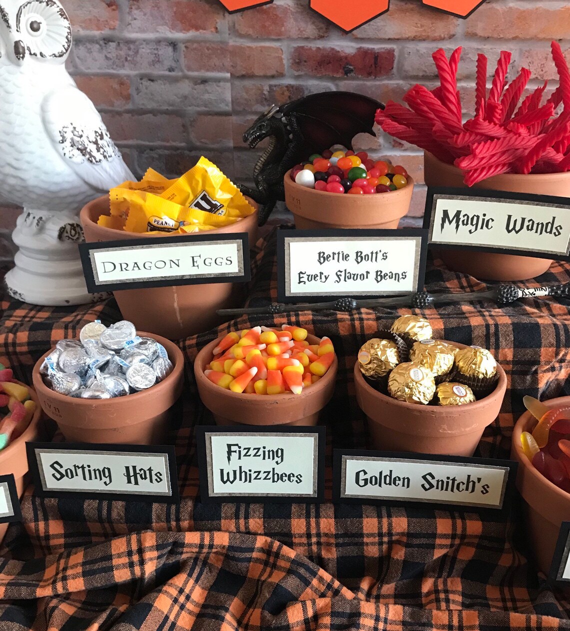 Honeydukes Party Candy Bar Signs &amp; Honeydukes Banner | Etsy