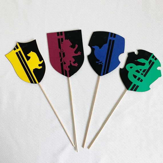 Boy Wizard Party Centerpiece Sticks, Potter Birthday Party Centerpiece Sticks, Magic Theme Party Décor, Magical Birthday Party Supplies Il_570xn