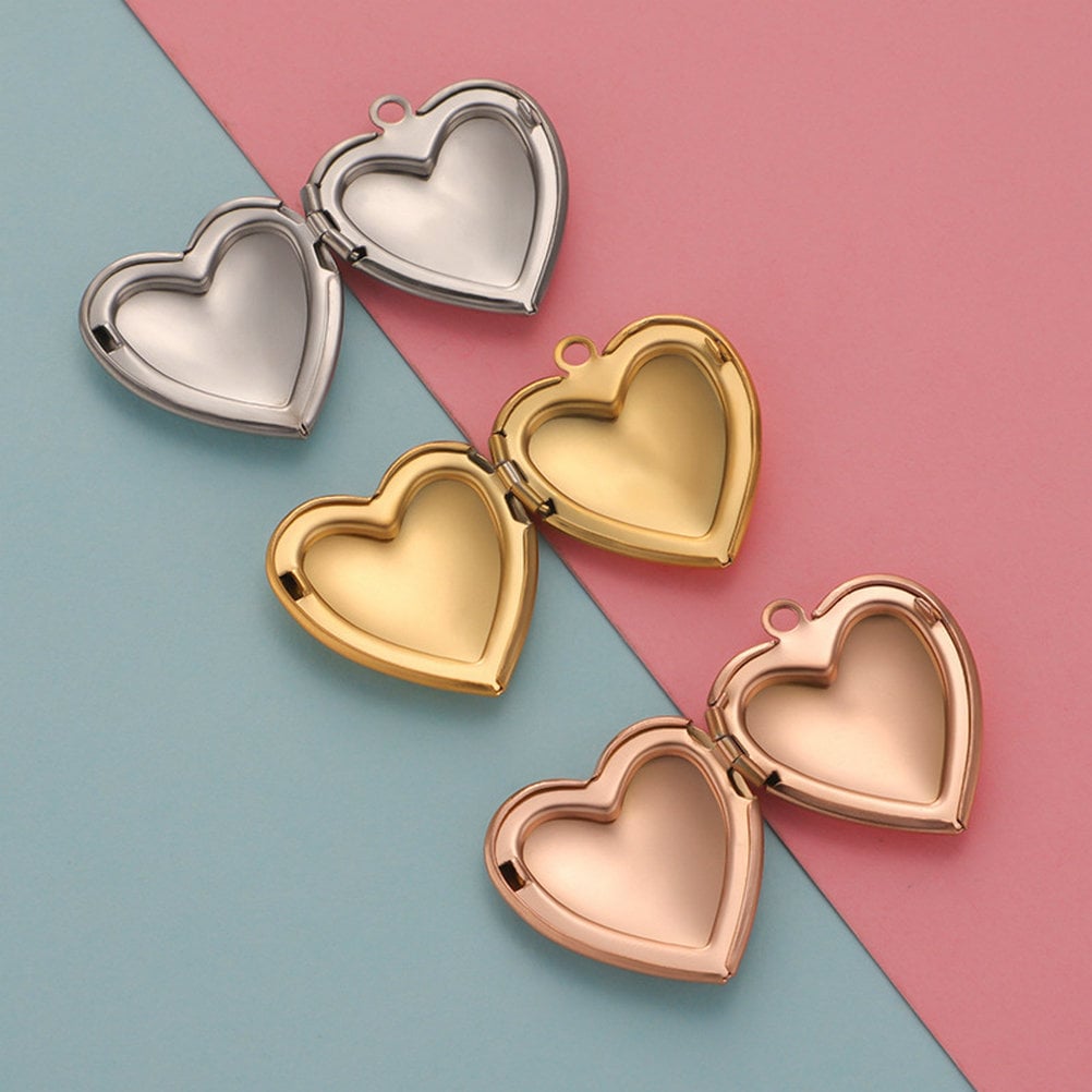 Lot De 5 Montures Broches - Cadres Photo, Camées, Doré, Occasion