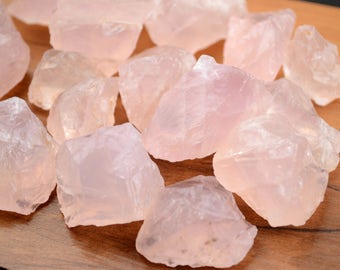 Raw Natural Rose Quartz Loose Stone NO HOLE Crystals Stone Irregular Crystals Natural Pink Quartz Loose Gems 0959