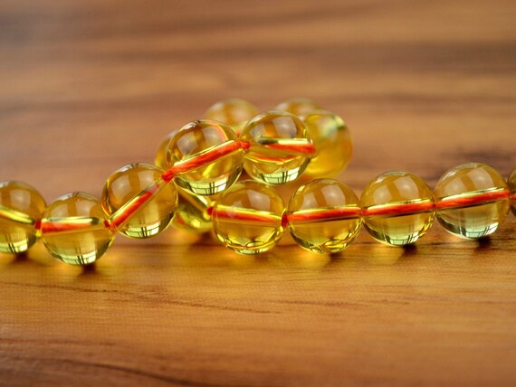 Perline Sfaccettate Rotonde Di Cristallo Preciosa 5mm - Citrino - Foto 13