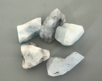 Raw Rough Natural Calcite Chunk Stone,Blue Calcite Undrilled,Crystal Calcite Quartz Nugget Bulk Jewelry Wire Wrapped  Necklace Supply 0759