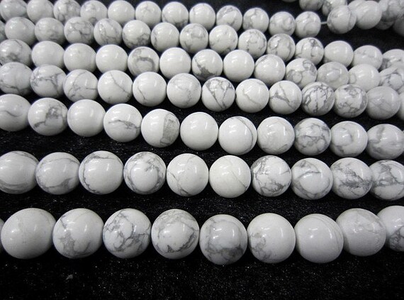 Naturale Howlite Turchese Perline 8 " Strand Cuore Briolette Laterale Trapano 10 - Foto 7