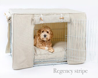 Dog Crate Cover Over 70 Customizable Or Handmade Options Etsy