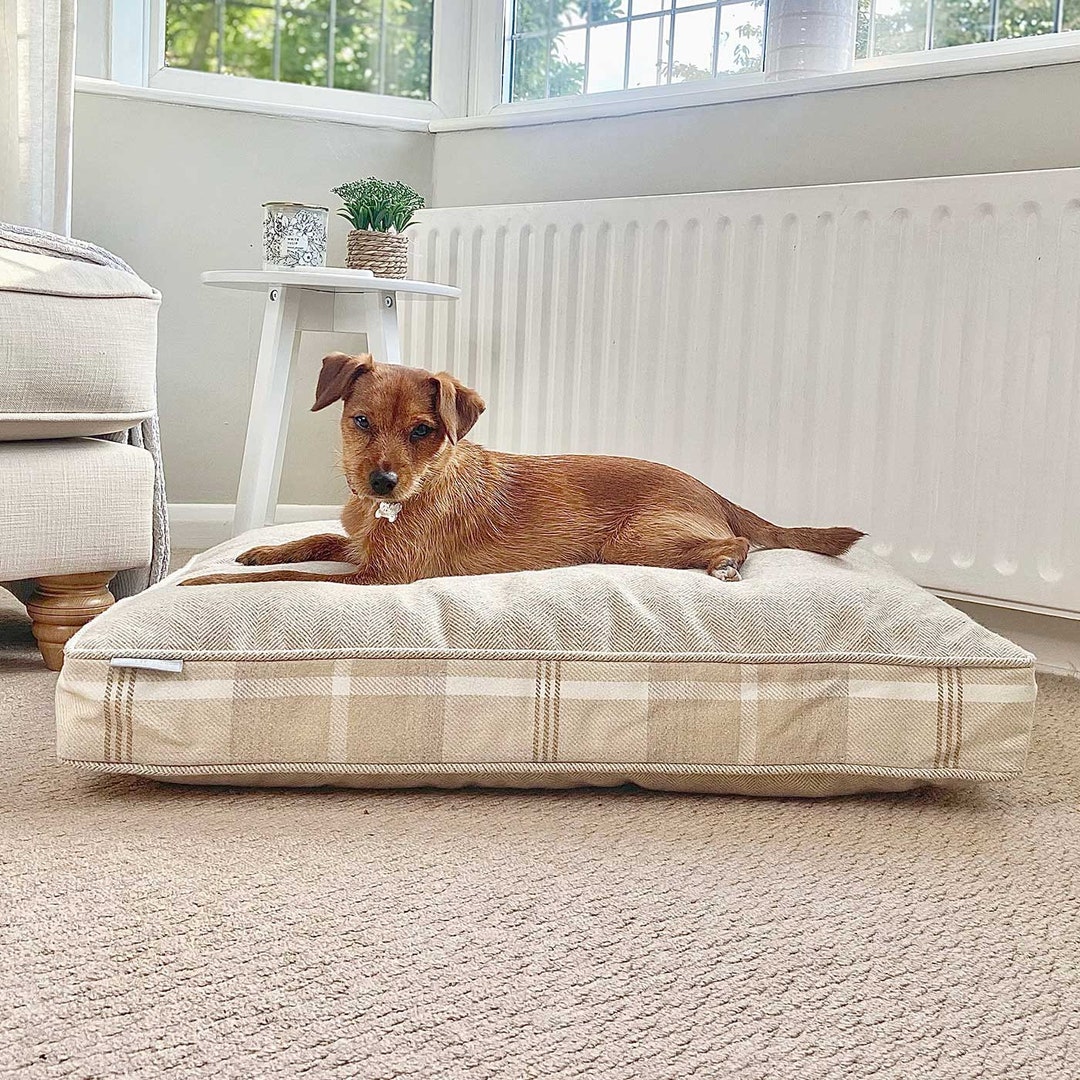 Personalised Dog Crate Cushions Cage Mattress Puppy Bed Etsy