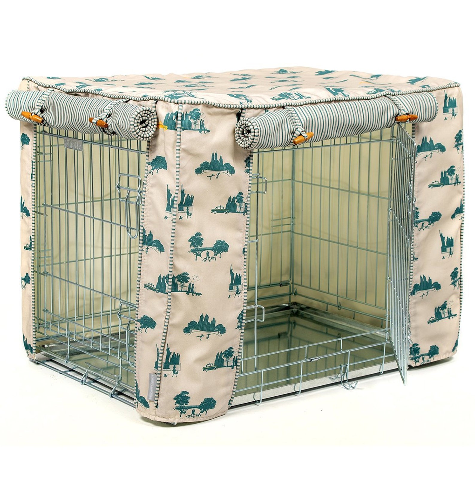 Personalised Custom Made Dog Crate Cover Available in 4 Etsy