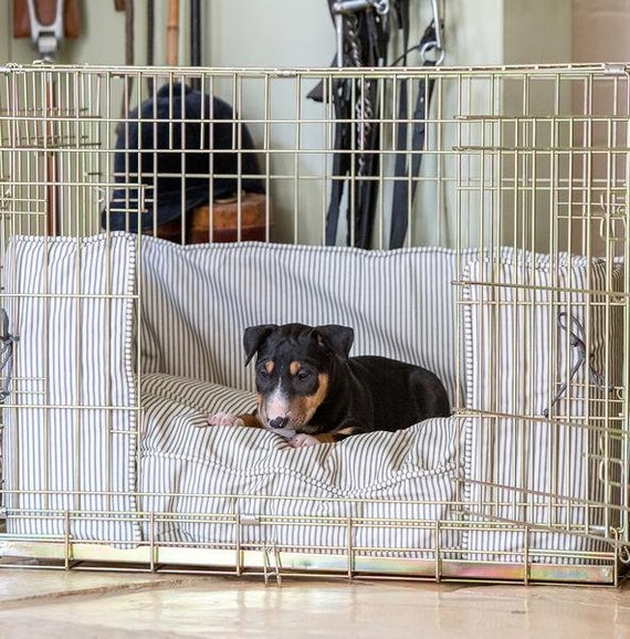 dog crate mattress and bed bumper set