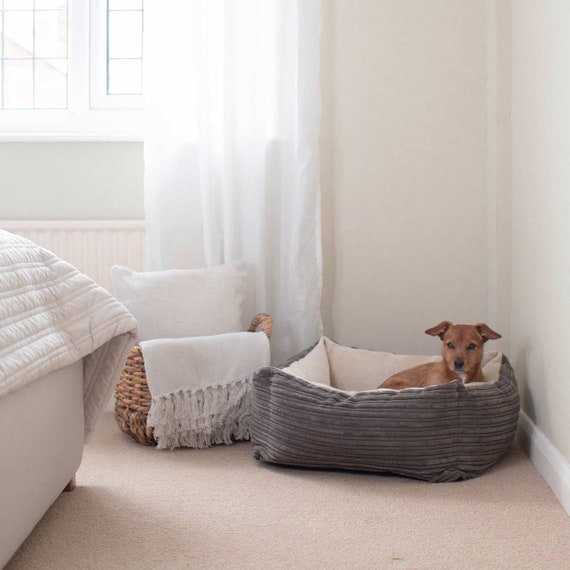 Essentials Plush Collection Box Bed for Dogs Ideal for Puppy the Perfect Dog Bed for Bliss Nap time Luxury Handmade Dog Bed Pet Bed Etsy