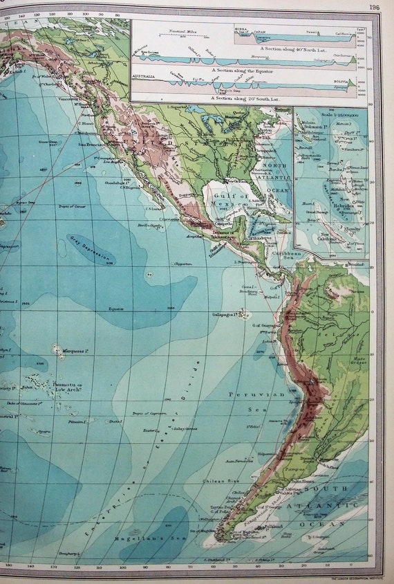 Ocean Depth Chart Bahamas