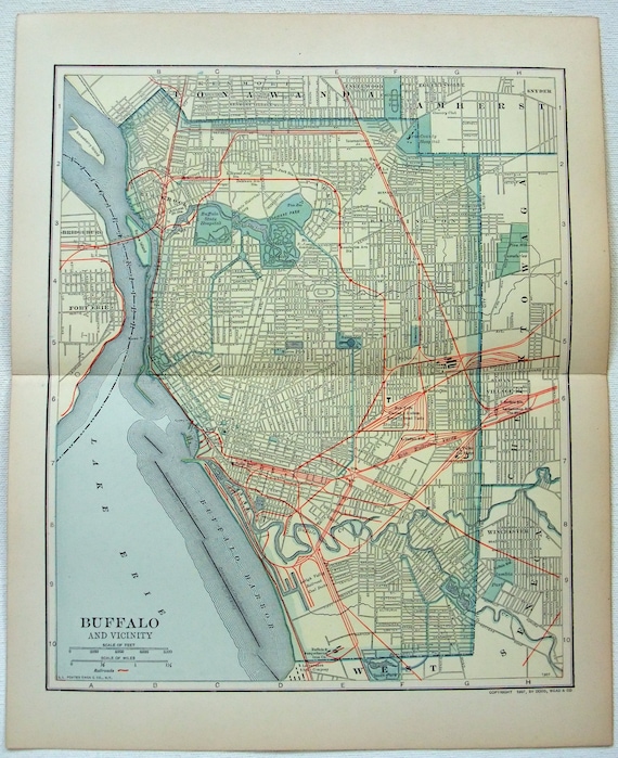 Map Of South Buffalo New York