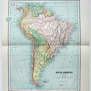1800年代のエクアドルの地図 古代新世界地図作成 島の探検 セーリング