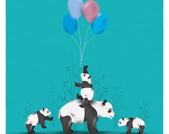 Pandas (Blue)