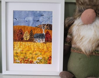 Autumn Cottage – Limited Edition Slow Stitch Kit