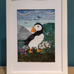 Mr Puffin - Slow Stitch Kit