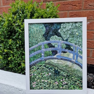 Ispirato dal kit Slow Stitch - Lo stagno delle ninfee