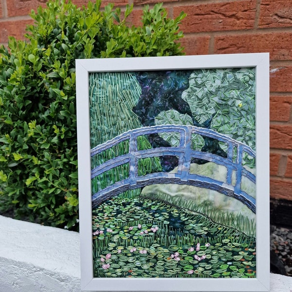 Ispirato dal kit Slow Stitch - Lo stagno delle ninfee