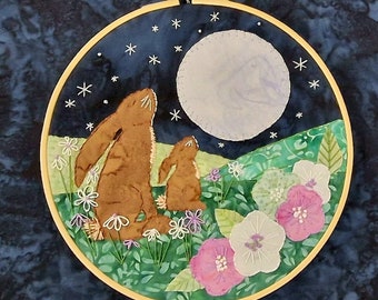 To the Moon - Slow Stitch Kit