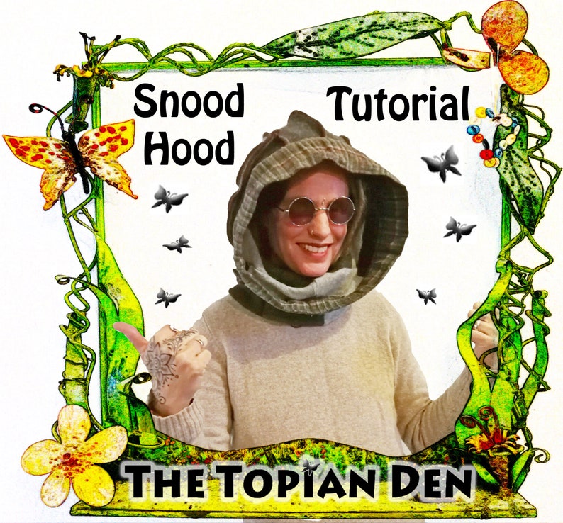 Recycled Sweater Tunic Willow Skirt Snood Hood The Topian Den Upcycled Tutorial PDF Instant Download E-Book Save 20/% when you buy all 3