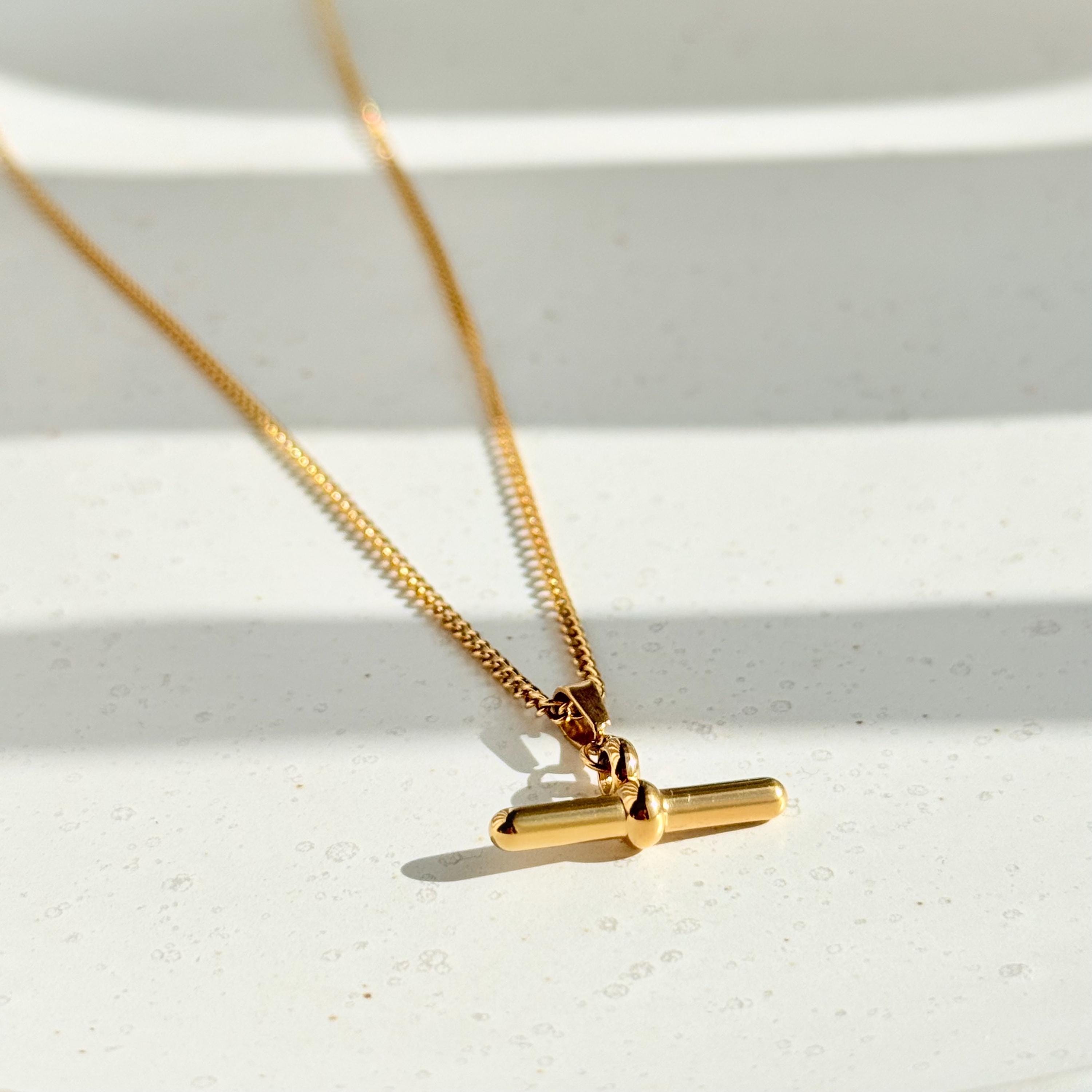 Chaîne Tressée Anneau Vintage En Acier Inoxydable Plaqué Or 18k - Épaisseur 3mm, Neuve Avec étiquettes