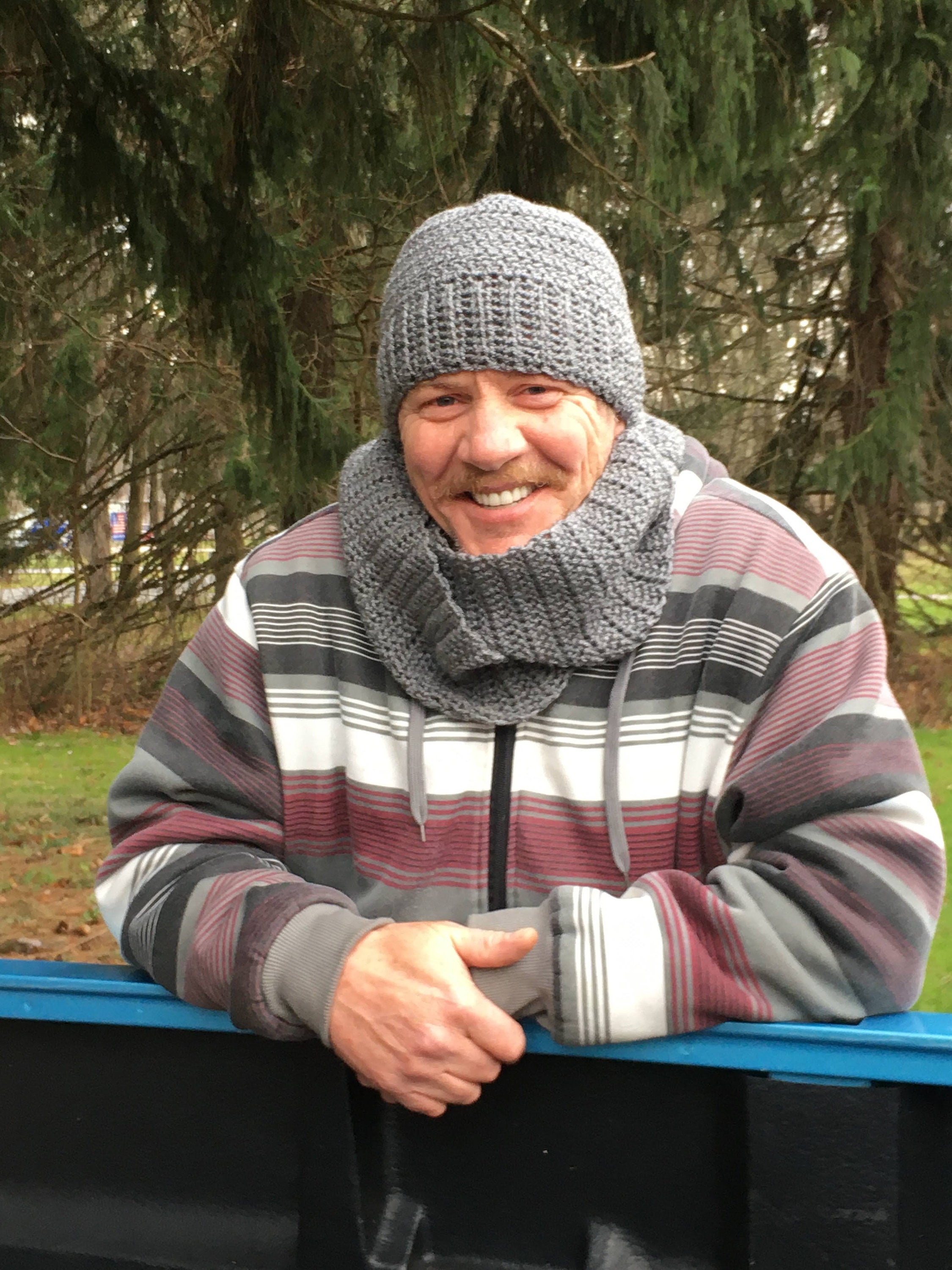 HerringBone Hat and Cowl Crochet Pattern-Unisex Hat