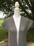 Jaide Sweater Vest Crochet Pattern