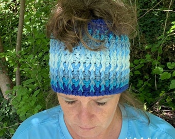 Subtle Fade Headband Crochet Pattern - How to Crochet Subtle Fade Headband - Crochet Pattern for Headband - Crochet Pattern for Ear Warmer