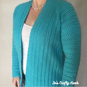 Fairland Cardigan Crochet Pattern-Crochet Pattern for Cardigan-Cardigan Crochet Pattern-Fairland Cardigan Pattern-Crochet Pattern Only