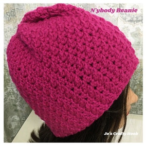 NyBody Beanie Crochet Pattern-Pattern for Preemie to Adult Large Beanies-Beanie Crochet Pattern-Hat Crochet Pattern-Crochet Pattern Only