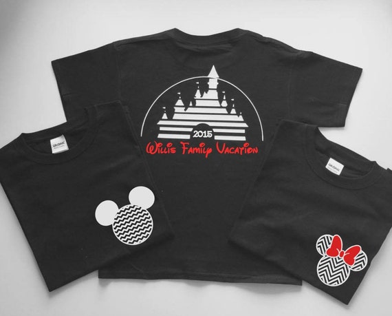 etsy disney family shirts