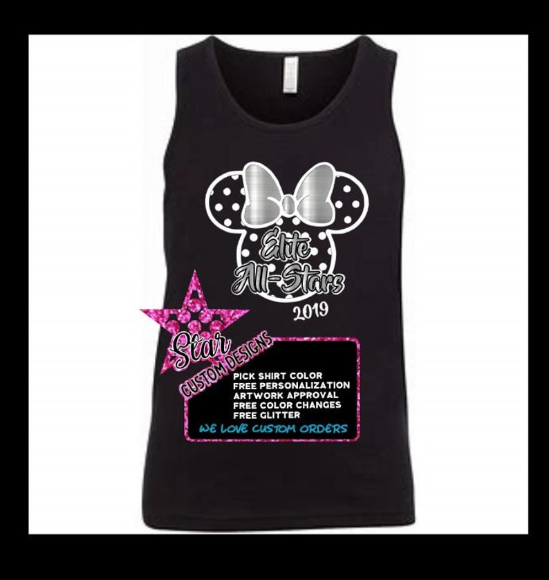 Disney Cheer Shirt Disney Dance Shirt Disney Cheer Mom Etsy
