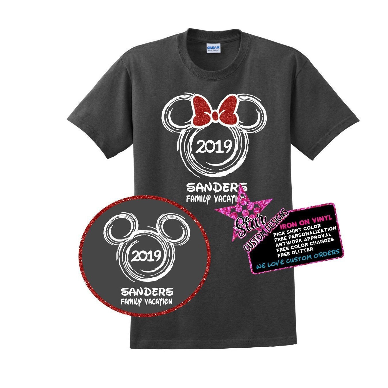 custom made disney shirts