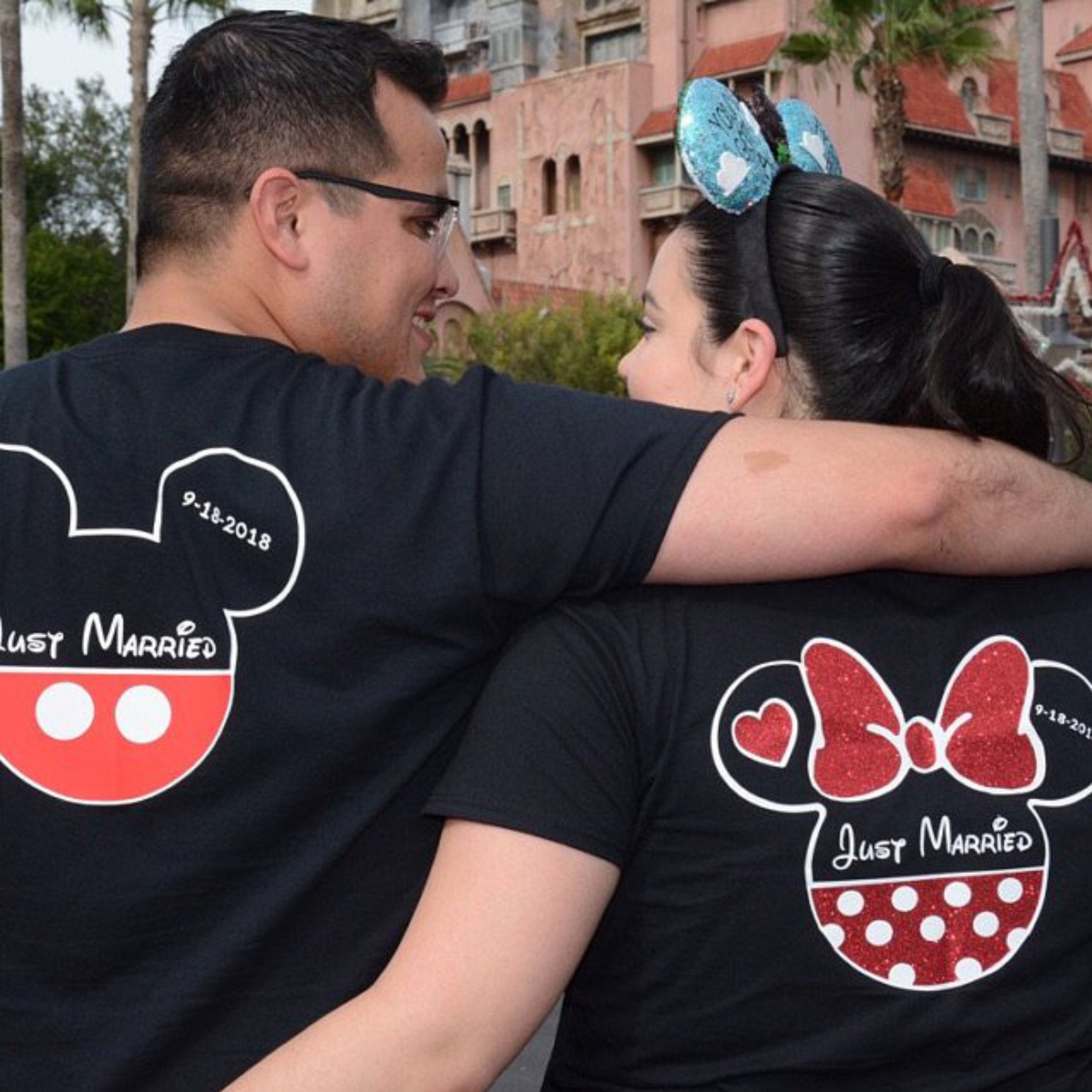 Disney store cheap couple shirts