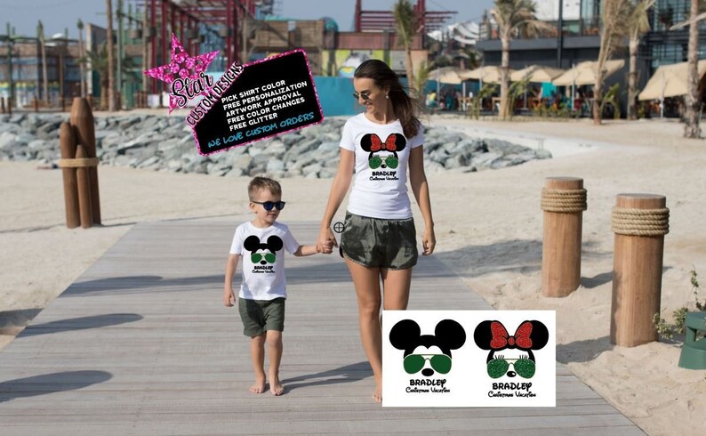 Disney Family Shirts 2019 Iron ON