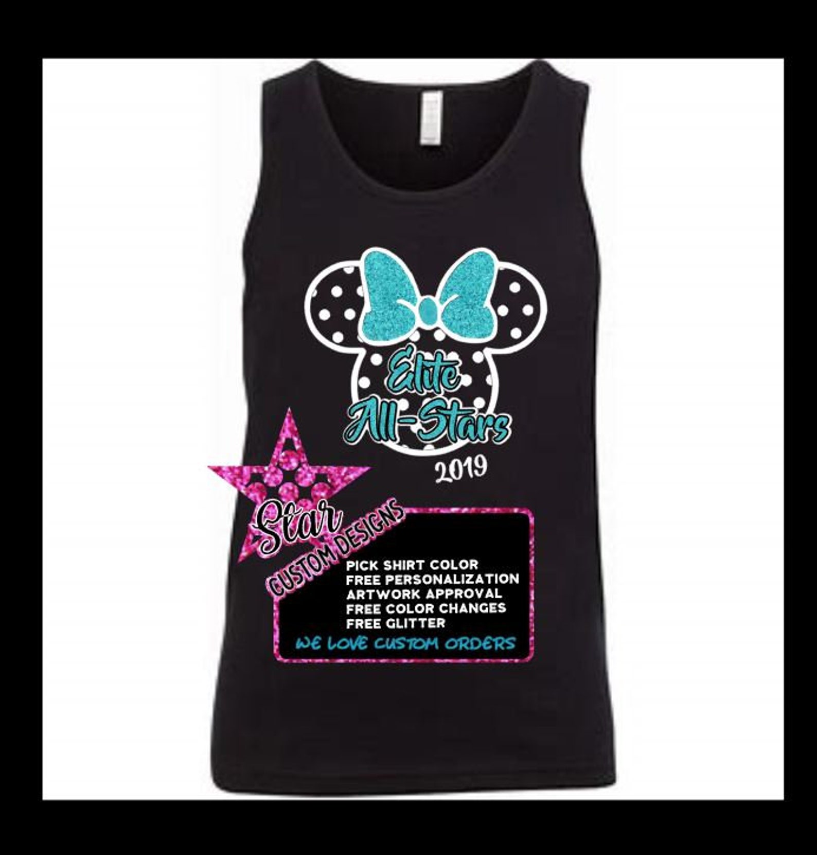 Disney Cheer Shirt Disney Dance Shirt Disney Cheer Mom | Etsy