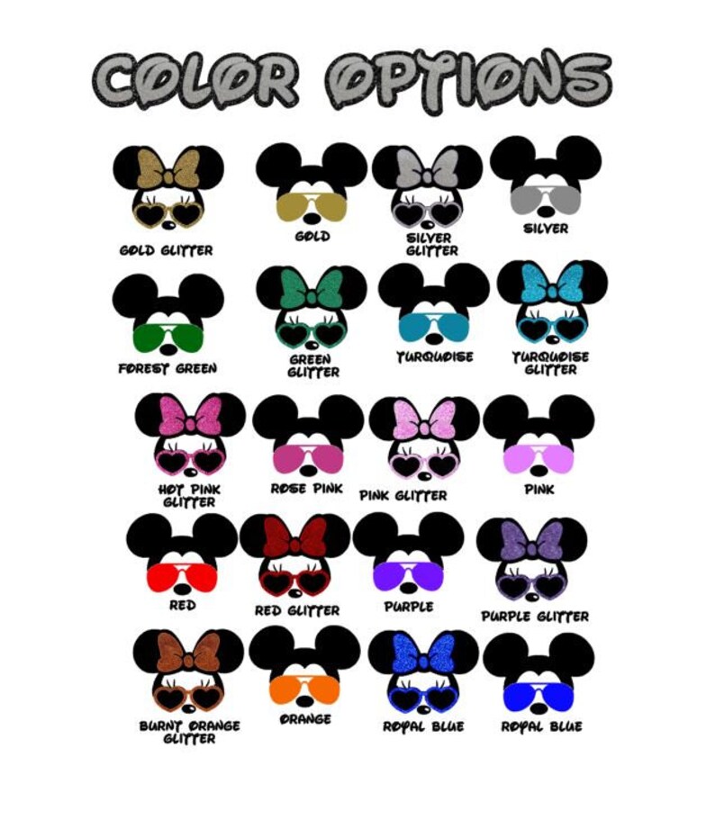 Disney Family Shirts 2019 Iron ON