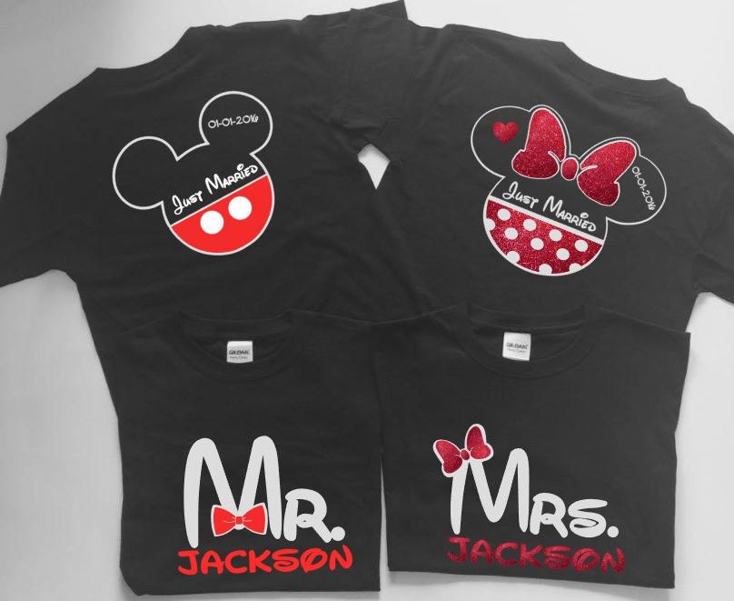 Etsy disney 2024 couple shirts