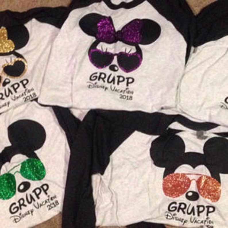 Disney Family Shirts 2019 Iron ON