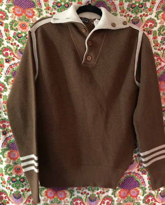 VINTAGE 1960s Pullover Men's Sweater