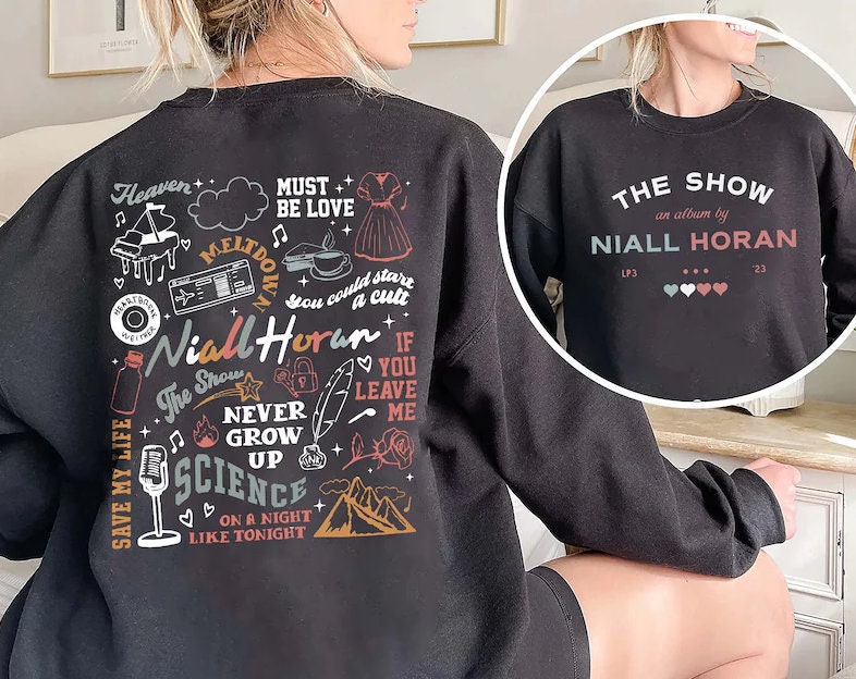 Vintage Niall Horan 2 Sides Shirt, The show Live on Tour 2024 Shirt, Niall Horan Shirt, Niall Horan Fans Shirt, Music Tour 2024 Shirt